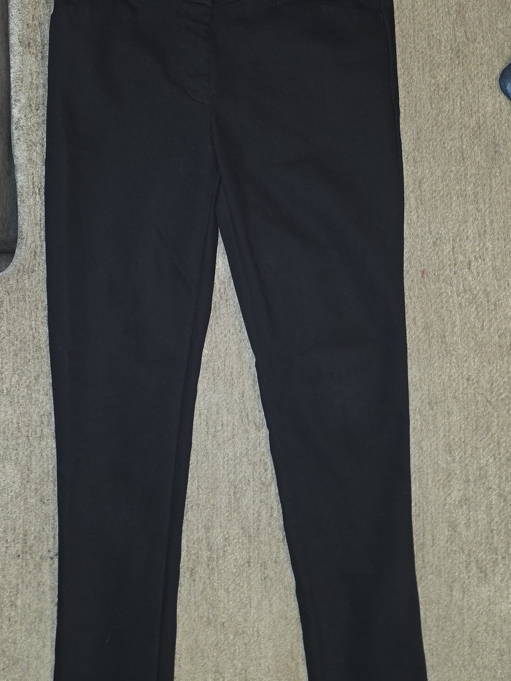 Loft black Slim Stretch ankle dress pants XL